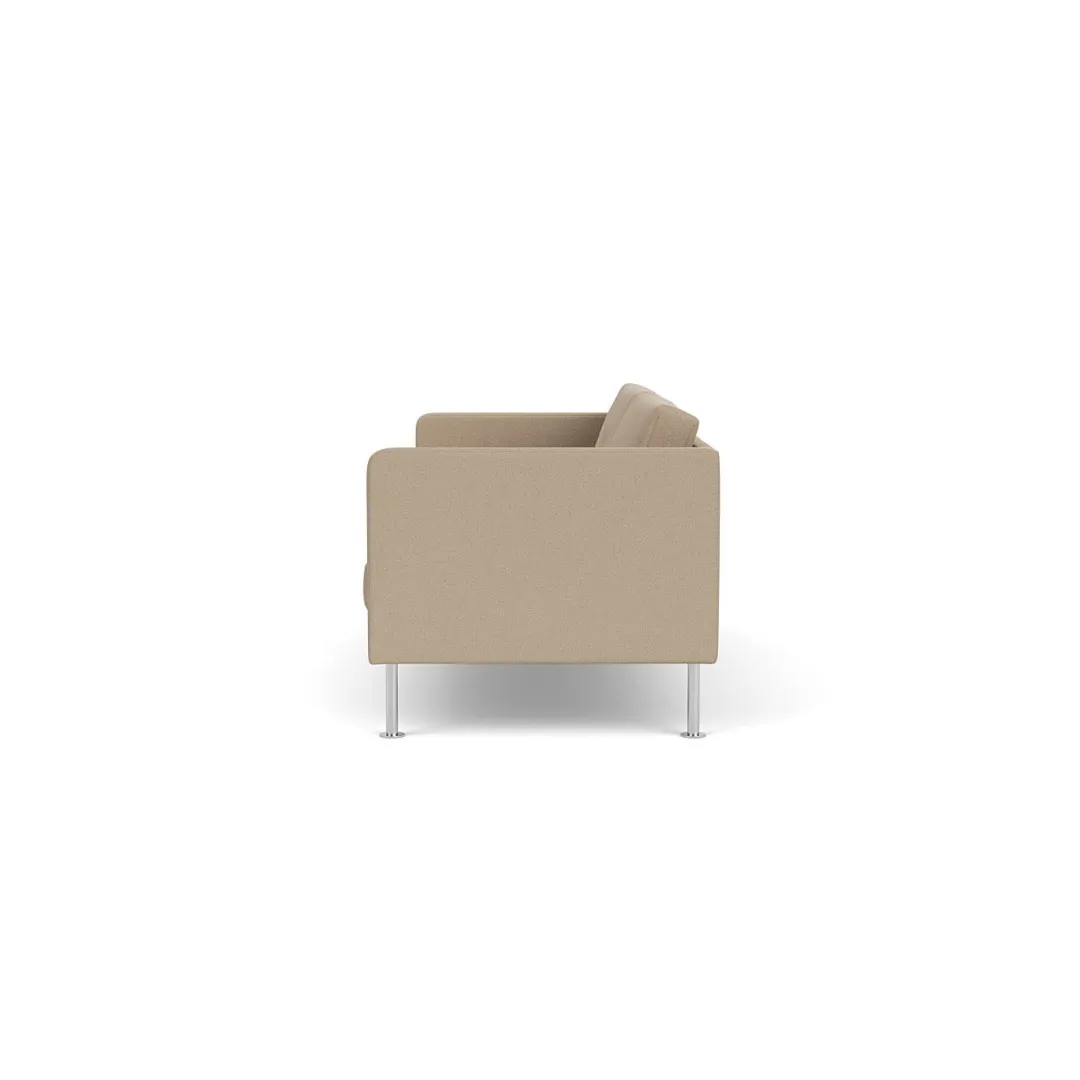 Unit10 L42 Firhøj - 2,5 pers. sofa - Stål - Beige (61252) Online