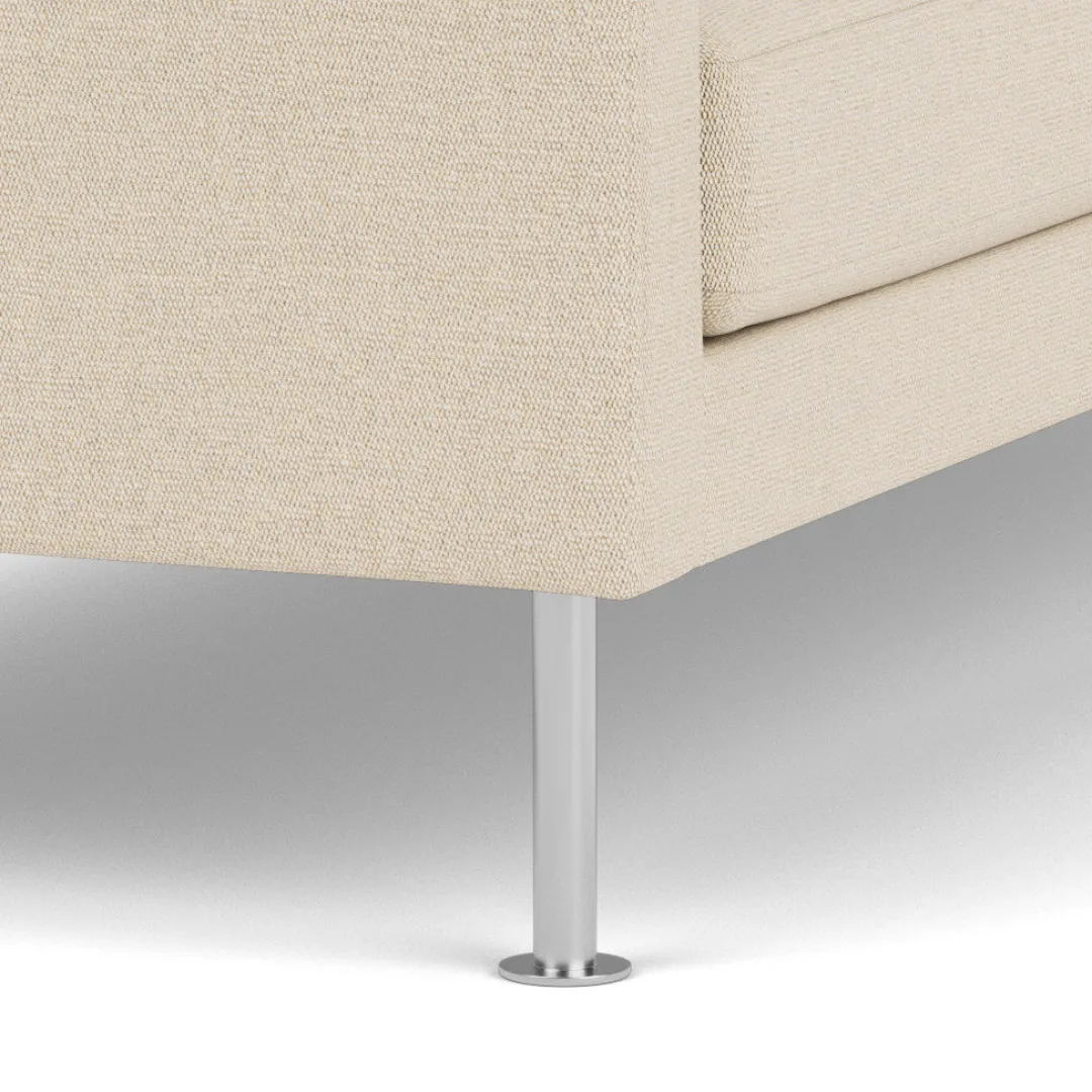 Unit10 L42 Firhøj - 2,5 pers. sofa - Stål - Beige (90) Sale