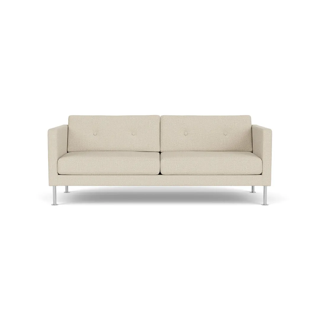 Unit10 L42 Firhøj - 2,5 pers. sofa - Stål - Beige (00) Clearance