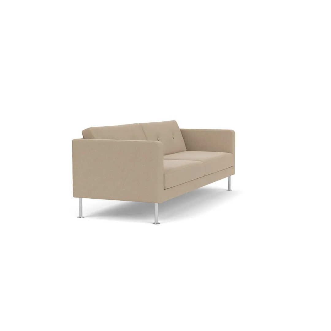 Unit10 L42 Firhøj - 3 pers. sofa - Stål - Beige (61252) New