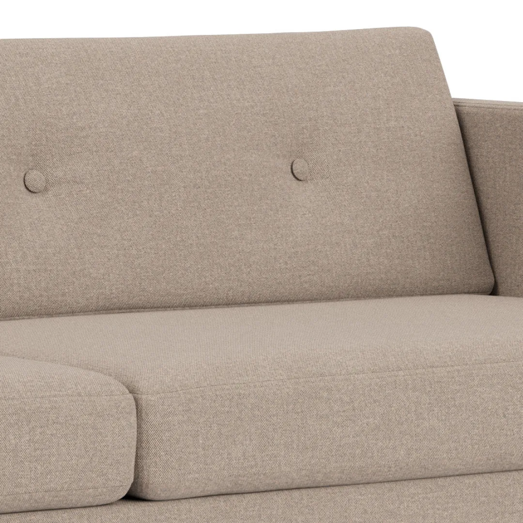 Unit10 L42 Firhøj - 3 pers. sofa - Stål - Beige (61) Outlet