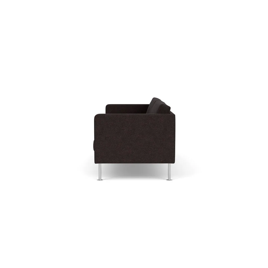 Unit10 L42 Firhøj - 3 pers. sofa - Stål - Black-Brown Online