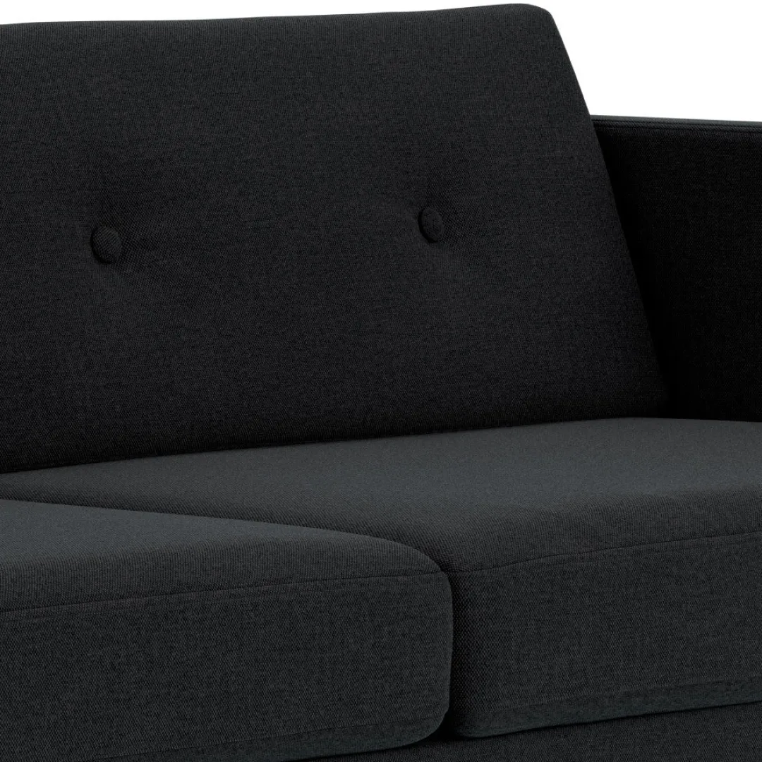 Unit10 L42 Firhøj - 2,5 pers. sofa - Stål - Dark Grey(28) Hot