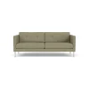 Unit10 L42 Firhøj - 2,5 pers. sofa - Stål - Green (58) Clearance