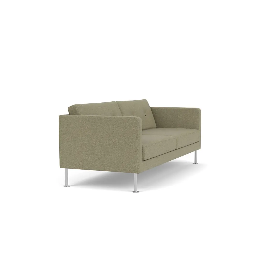 Unit10 L42 Firhøj - 2,5 pers. sofa - Stål - Green (58) Clearance