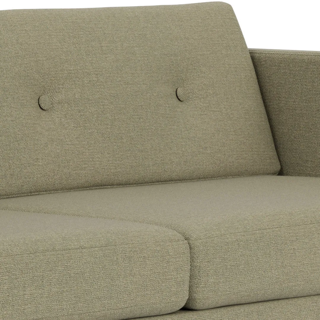 Unit10 L42 Firhøj - 2,5 pers. sofa - Stål - Green (58) Clearance
