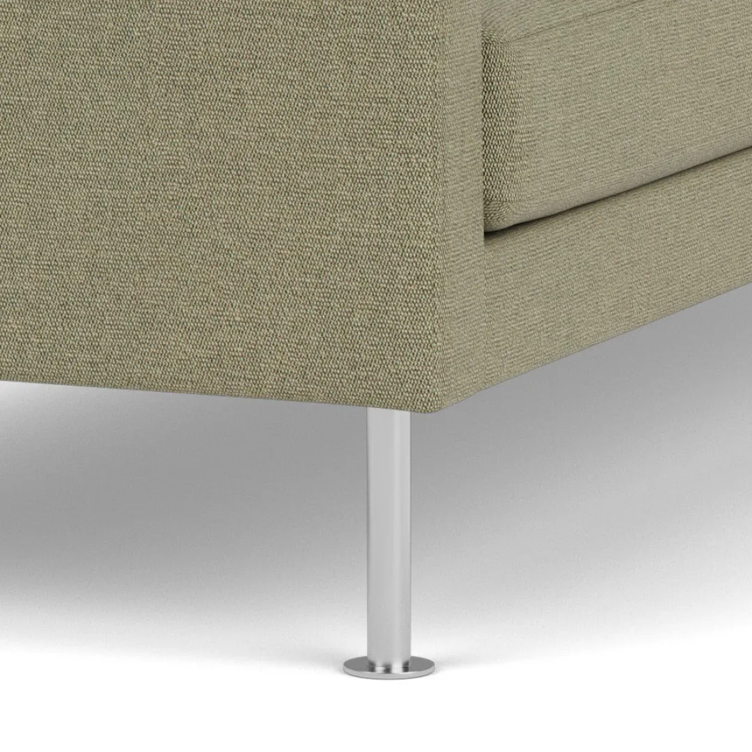 Unit10 L42 Firhøj - 2,5 pers. sofa - Stål - Green (58) Clearance