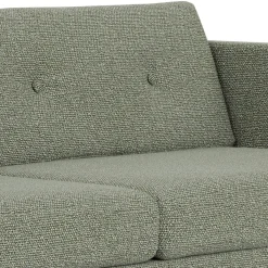 Unit10 L42 Firhøj - 2,5 pers. sofa - Stål - Green-Melange Outlet