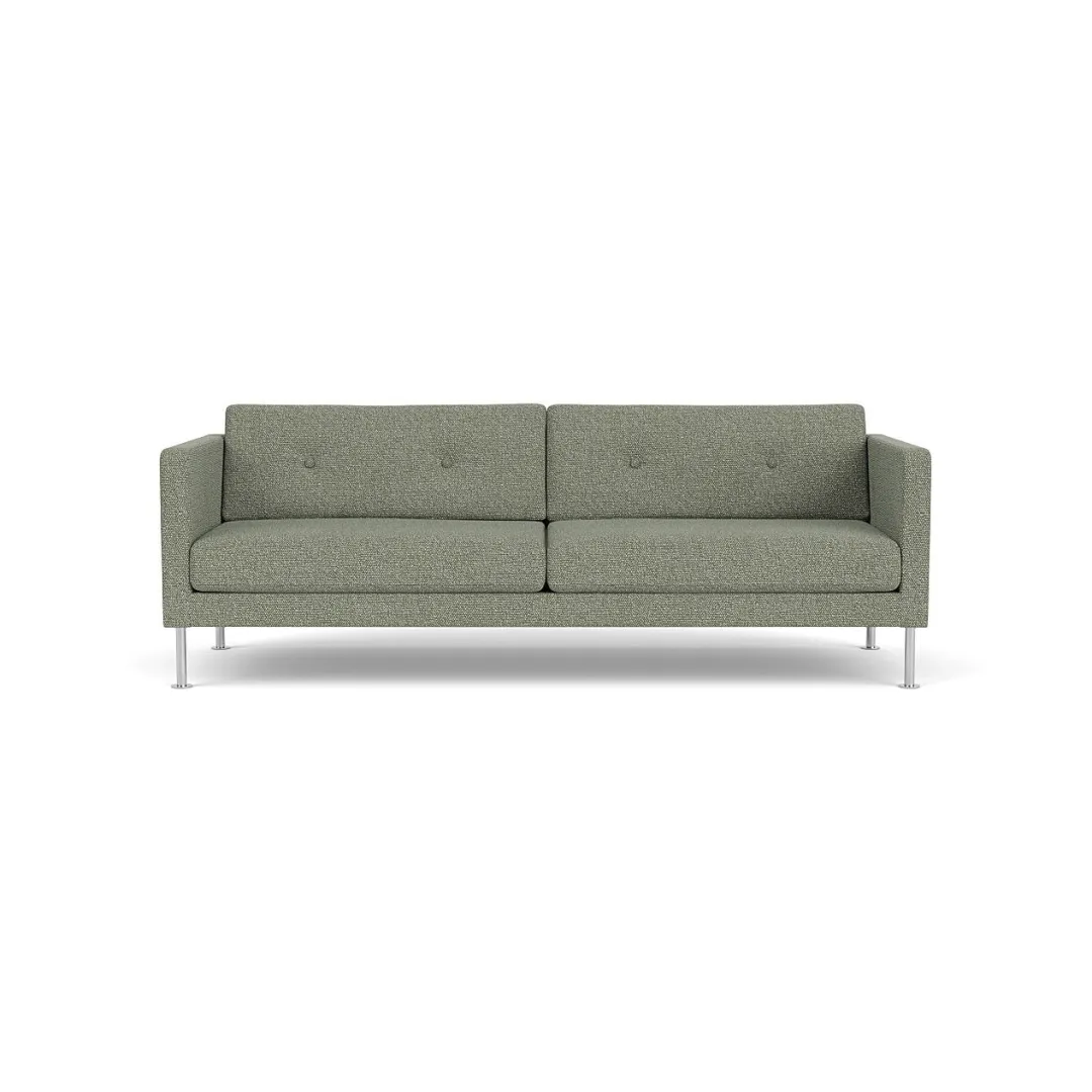 Unit10 L42 Firhøj - 3 pers. sofa - Stål - Green-Melange Online