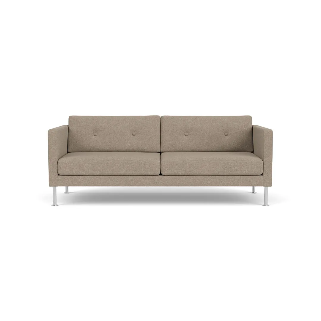 Unit10 L42 Firhøj - 2,5 pers. sofa - Stål - Light Grey