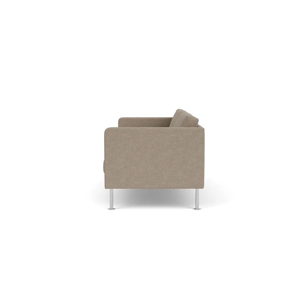 Unit10 L42 Firhøj - 2,5 pers. sofa - Stål - Light Grey