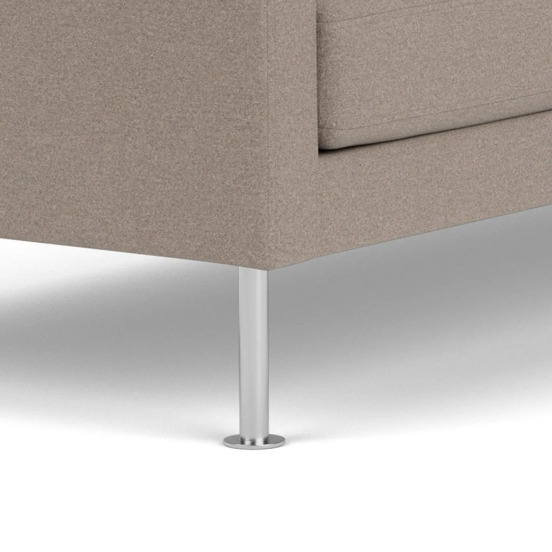 Unit10 L42 Firhøj - 3 pers. sofa - Stål - Stone (181) New