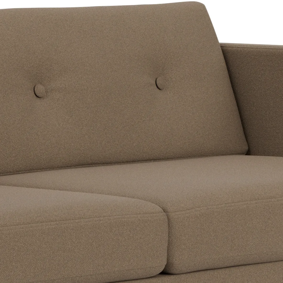 Unit10 L42 Firhøj - 2,5 pers. sofa - Stål - Taupe (61230) Online