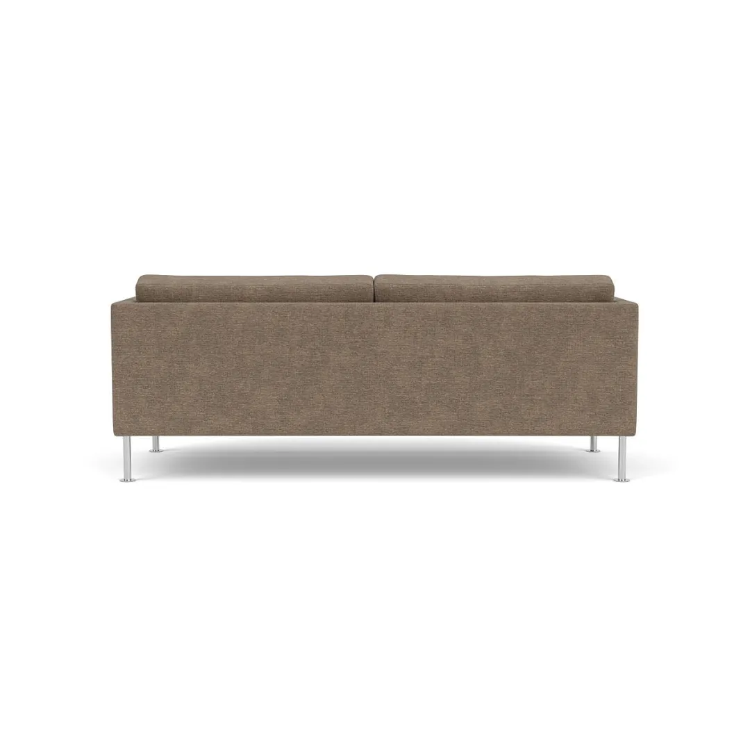 Unit10 L42 Firhøj - 2,5 pers. sofa - Stål - Taupe (233)