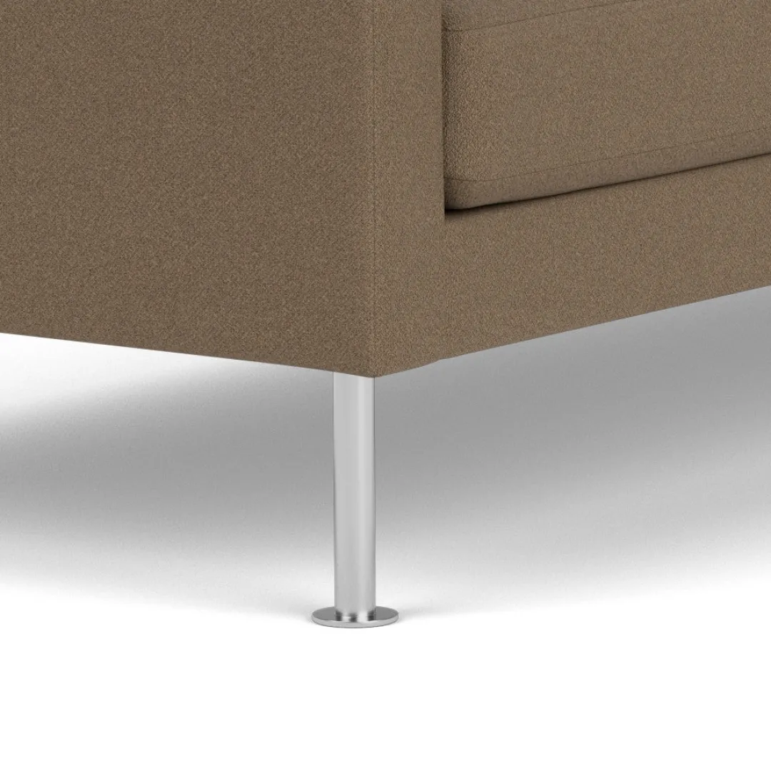 Unit10 L42 Firhøj - 3 pers. sofa - Stål - Taupe (61230)