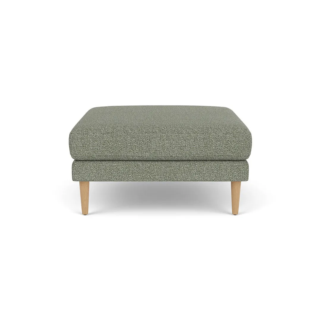 Unit10 L42 Firhøj - Puf - Eg - Green-Melange Clearance