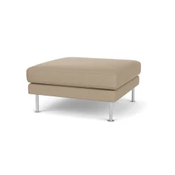 Unit10 L42 Firhøj - Puf - Stål - Beige (61252)