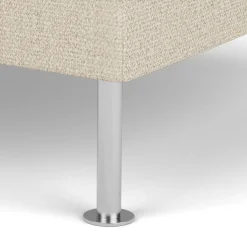 Unit10 L42 Firhøj - Puf - Stål - Beige (00) Sale
