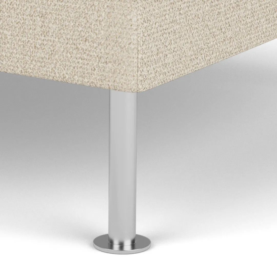 Unit10 L42 Firhøj - Puf - Stål - Beige (00) Sale