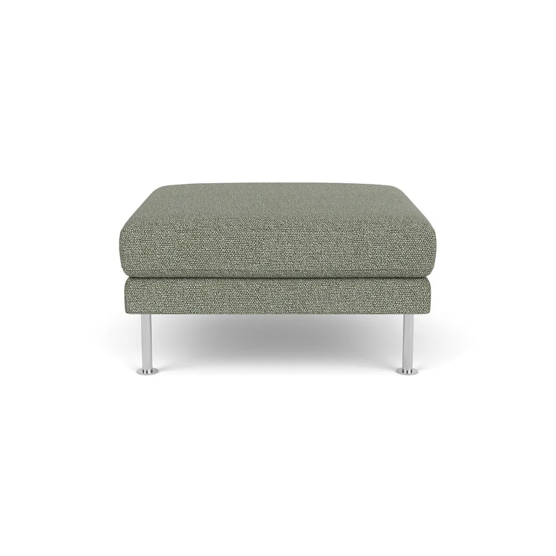 Unit10 L42 Firhøj - Puf - Stål - Green-Melange (56) New