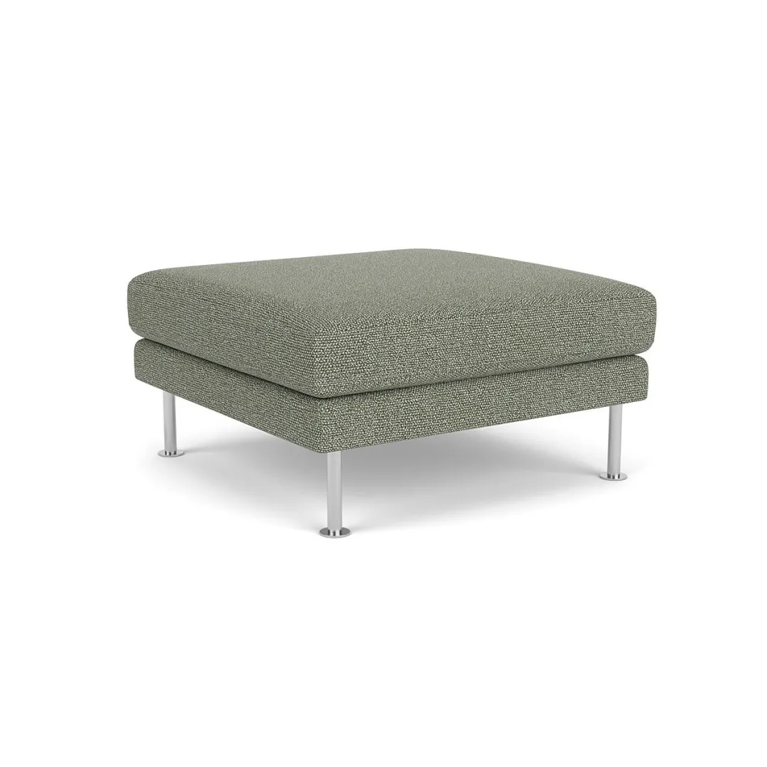 Unit10 L42 Firhøj - Puf - Stål - Green-Melange (56) New