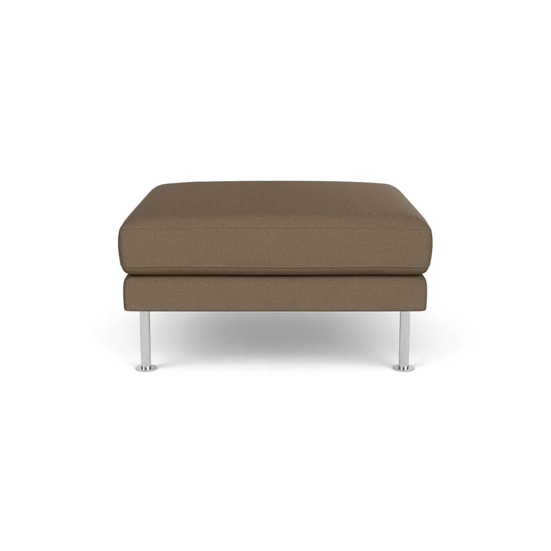 Unit10 L42 Firhøj - Puf - Stål - Taupe (61230) Clearance