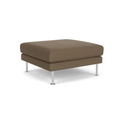 Unit10 L42 Firhøj - Puf - Stål - Taupe (61230) Clearance