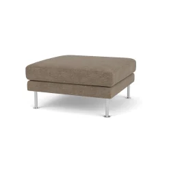 Unit10 L42 Firhøj - Puf - Stål - Taupe (233)