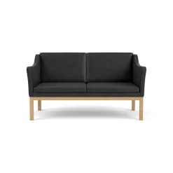 Mogens Koch L45 - MK154 - 2 pers. sofa - Black New
