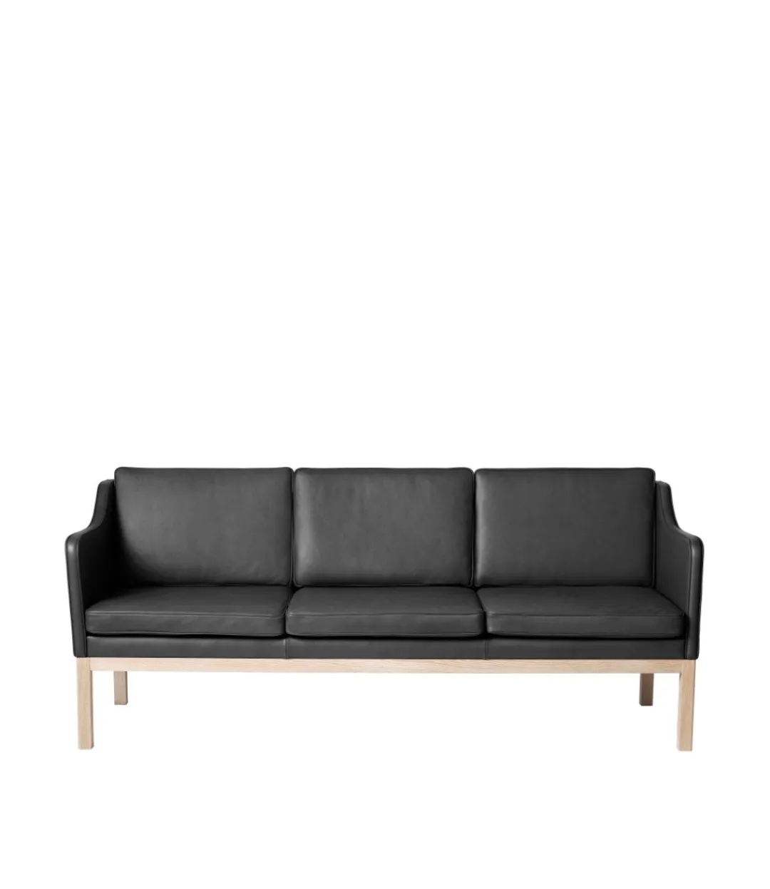 Mogens Koch L43 MK46 - 3 pers. sofa - Sort læder Discount