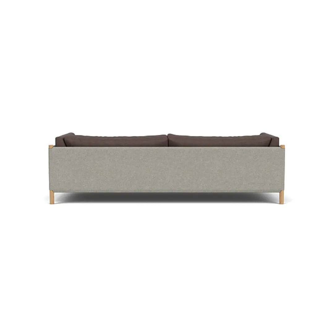 Karnov & Mahler L48 Moesgaard - 3 pers. sofa - Light Brown/Black