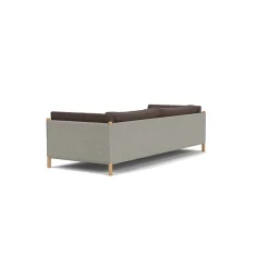 Karnov & Mahler L48 Moesgaard - 3 pers. sofa - Light Brown/Black