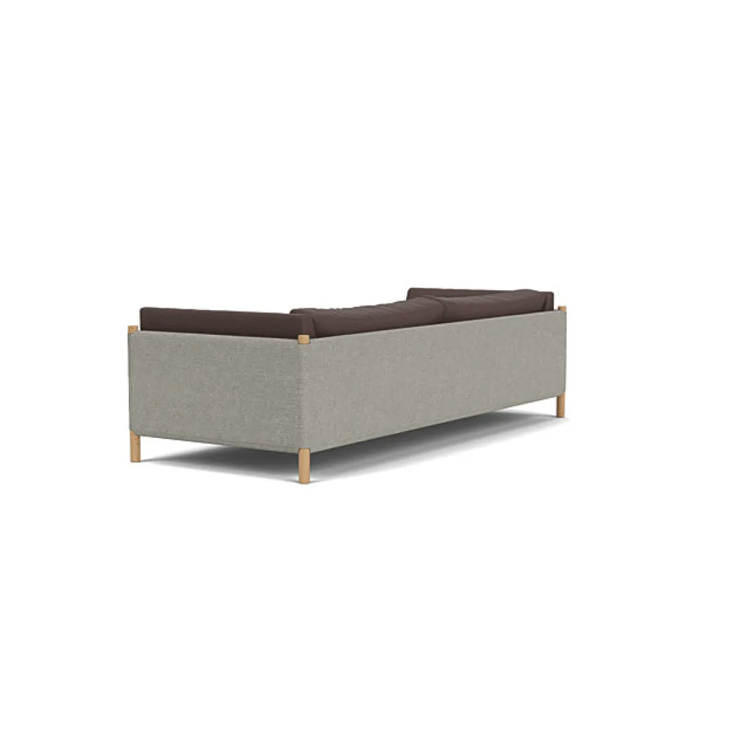 Karnov & Mahler L48 Moesgaard - 3 pers. sofa - Light Brown/Black