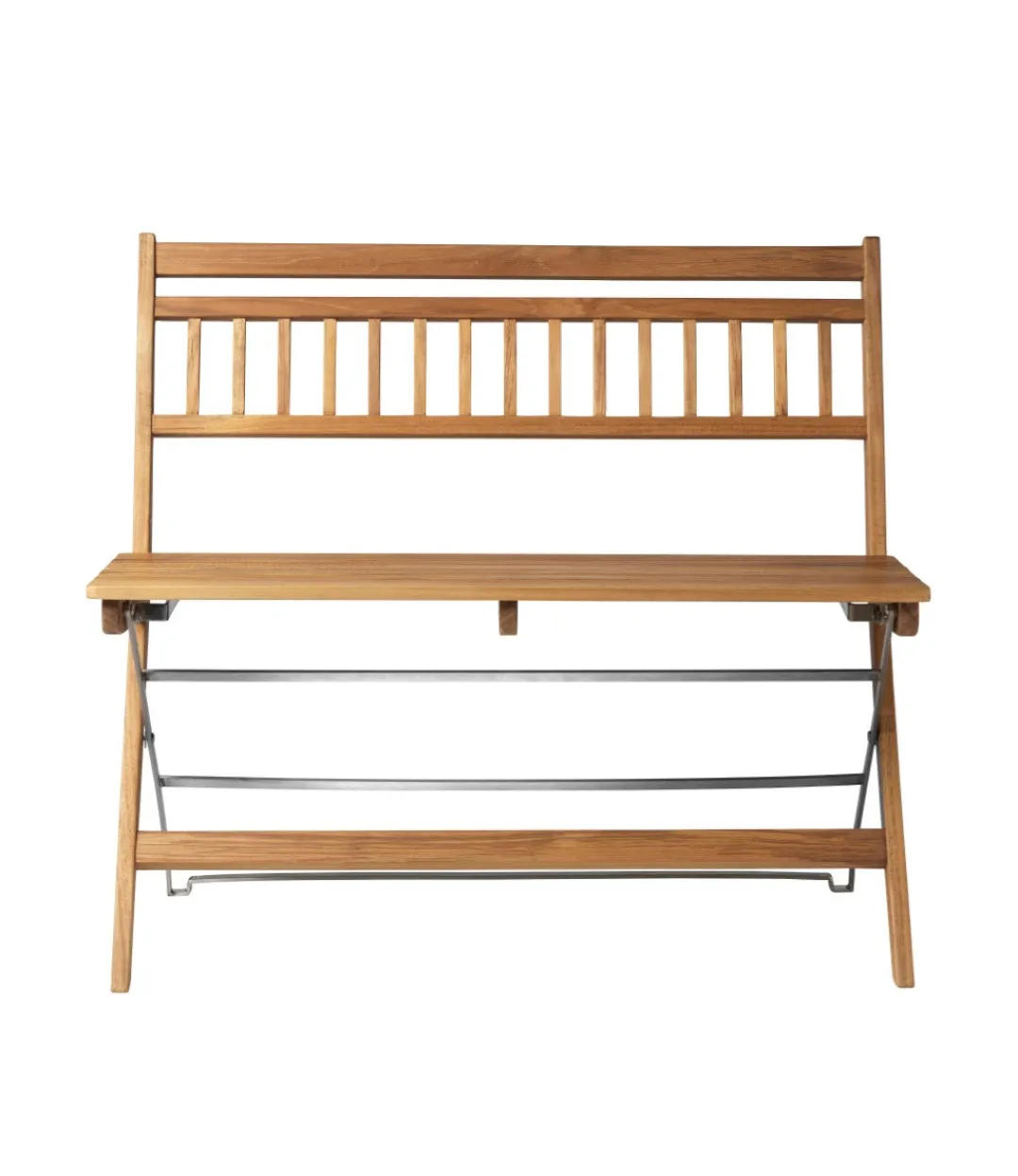 Thomas E. Alken M24 Lilleø - Altanbænk - Stål - Teak Sale
