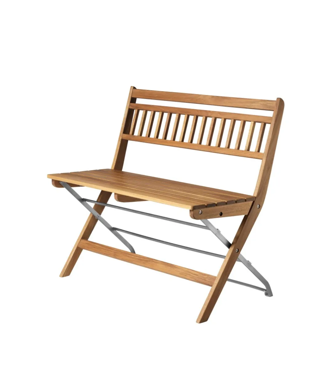 Thomas E. Alken M24 Lilleø - Altanbænk - Stål - Teak Sale