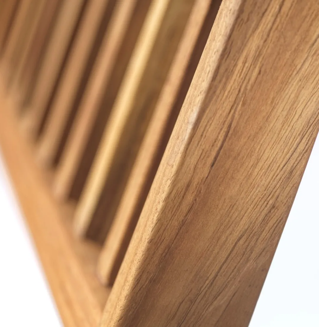 Thomas E. Alken M24 Lilleø - Altanbænk - Stål - Teak Sale