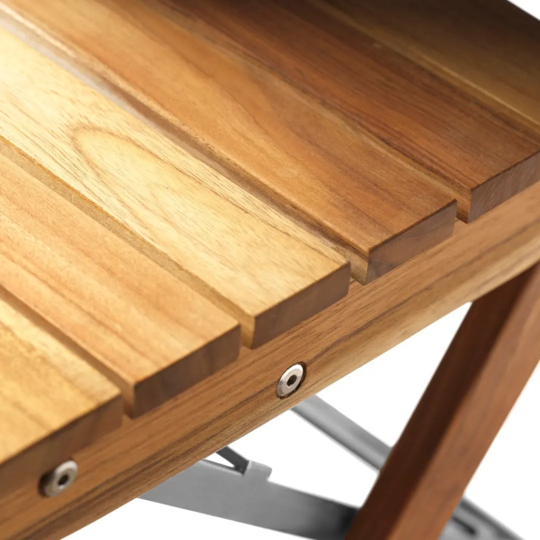 Thomas E. Alken M23 Lilleø - Altanstol - Stål - Teak Sale