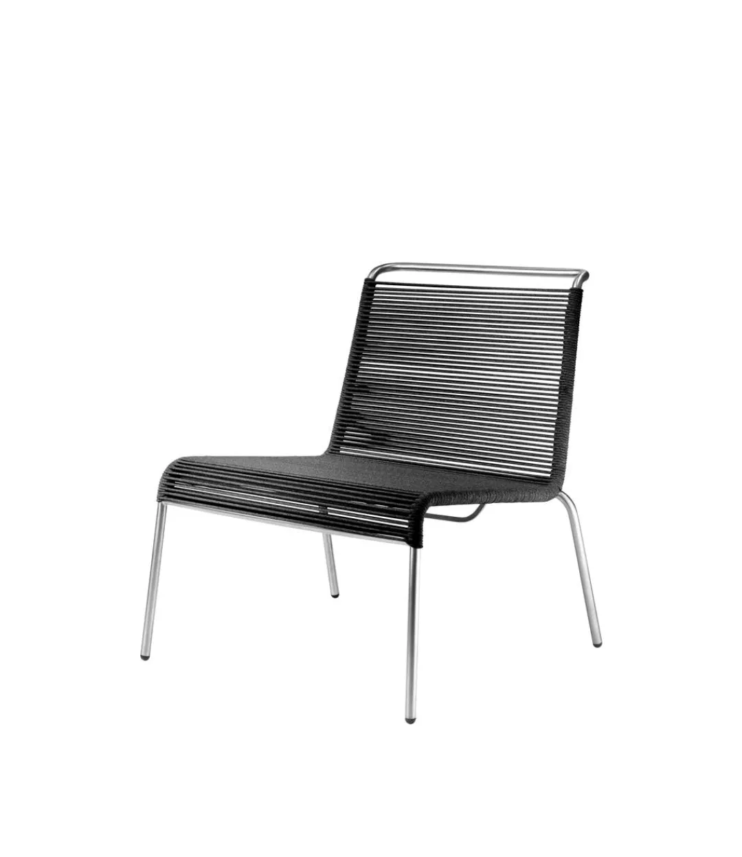 Salto & Sigsgaard M20L Teglgaard - Loungesnorestol - Sort