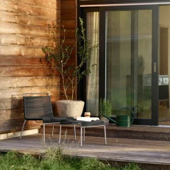 Salto & Sigsgaard M20L Teglgaard - Loungesnorestol - Sort