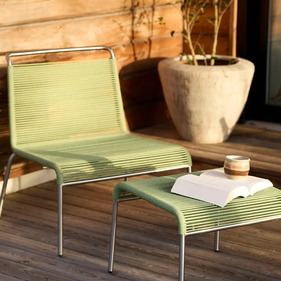 Salto & Sigsgaard M20L Teglgaard - Loungesnorestol - Grøn Best
