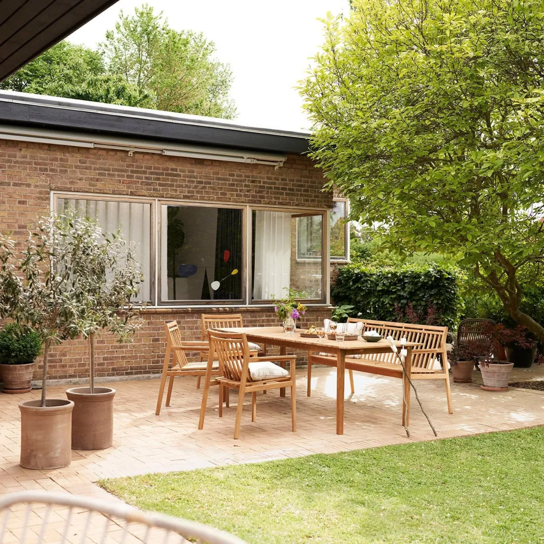Thomas E. Alken M2 Sammen - Havebord - Teak Discount