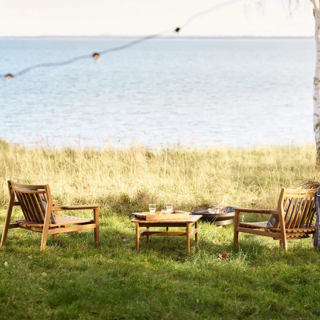 Thomas E. Alken M6 Sammen - Loungestol - Teak Best