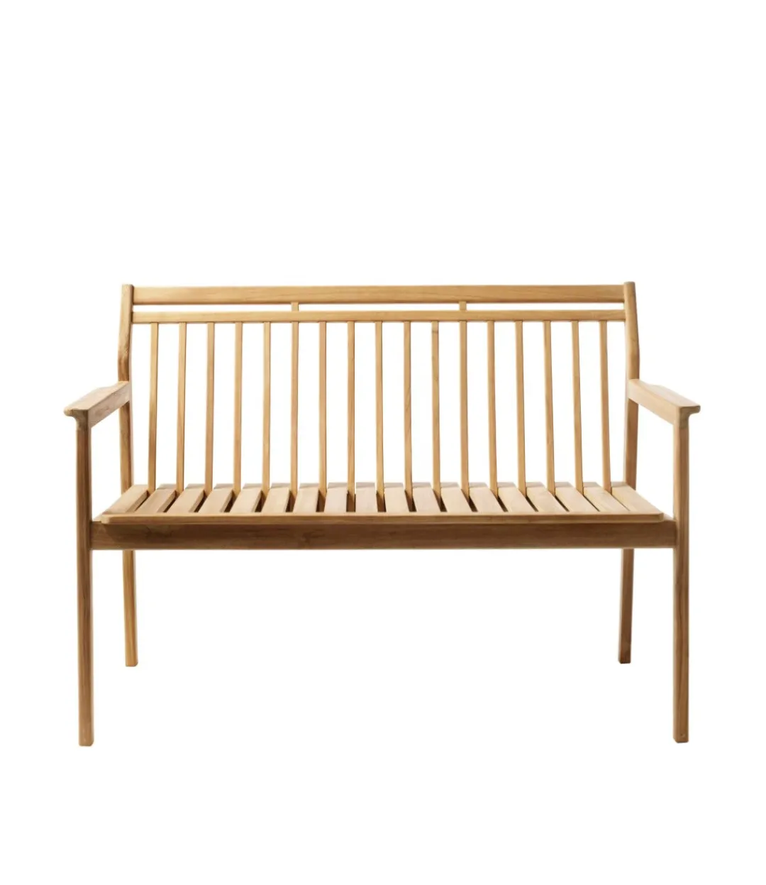 Thomas E. Alken M12 Sammen - 2 pers. havebænk med ryglæn - Teak Clearance
