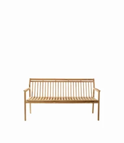 Thomas E. Alken M11 Sammen - 3 pers. havebænk med ryglæn - Teak Outlet