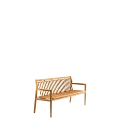 Thomas E. Alken M11 Sammen - 3 pers. havebænk med ryglæn - Teak Outlet