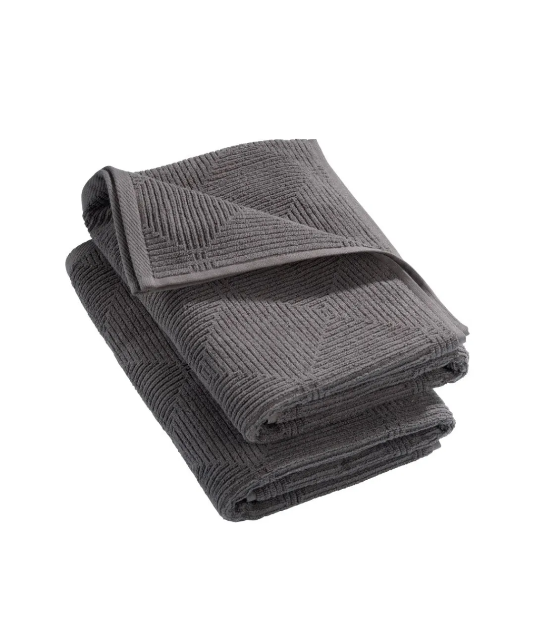Gitte Lægård R33 Kirkeby - Badehåndklæde - Granite Gray - 2 stk Discount