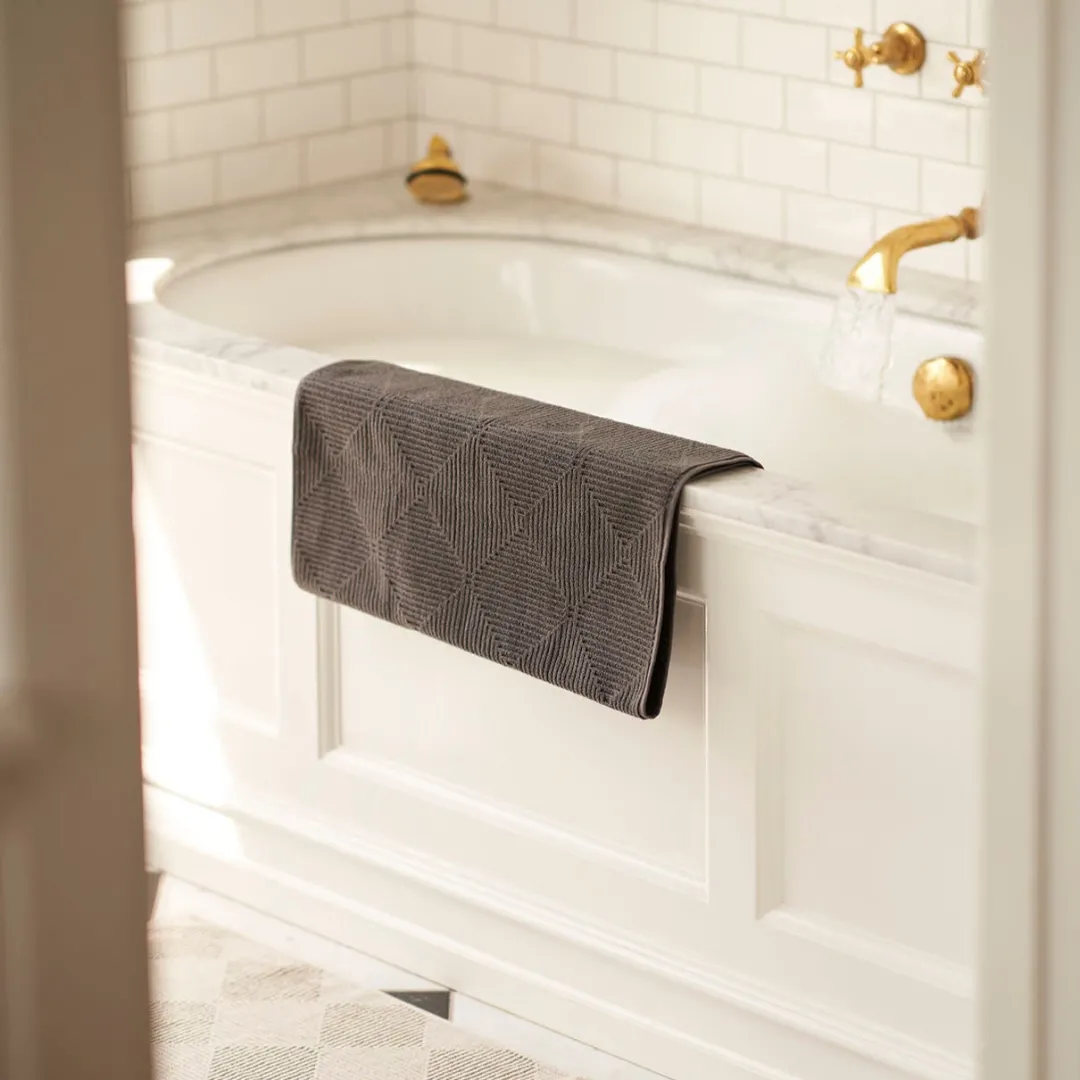 Gitte Lægård R33 Kirkeby - Håndklædepakke - Granite Gray - 4 st Best