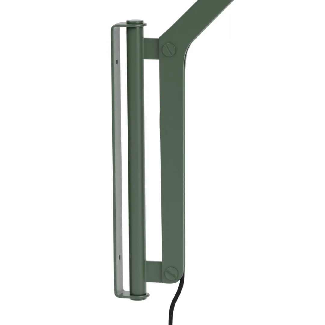 Laura Lange U18 Hasle - Væglampe - Kort - Olive Green Outlet
