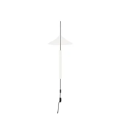 Laura Lange U18 Hasle - Væglampe - Kort - Oyster White New