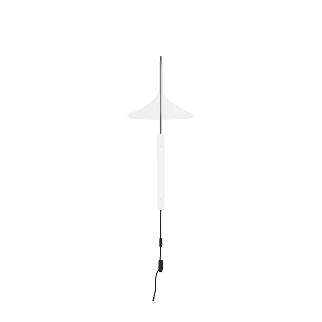 Laura Lange U18 Hasle - Væglampe - Kort - Oyster White New